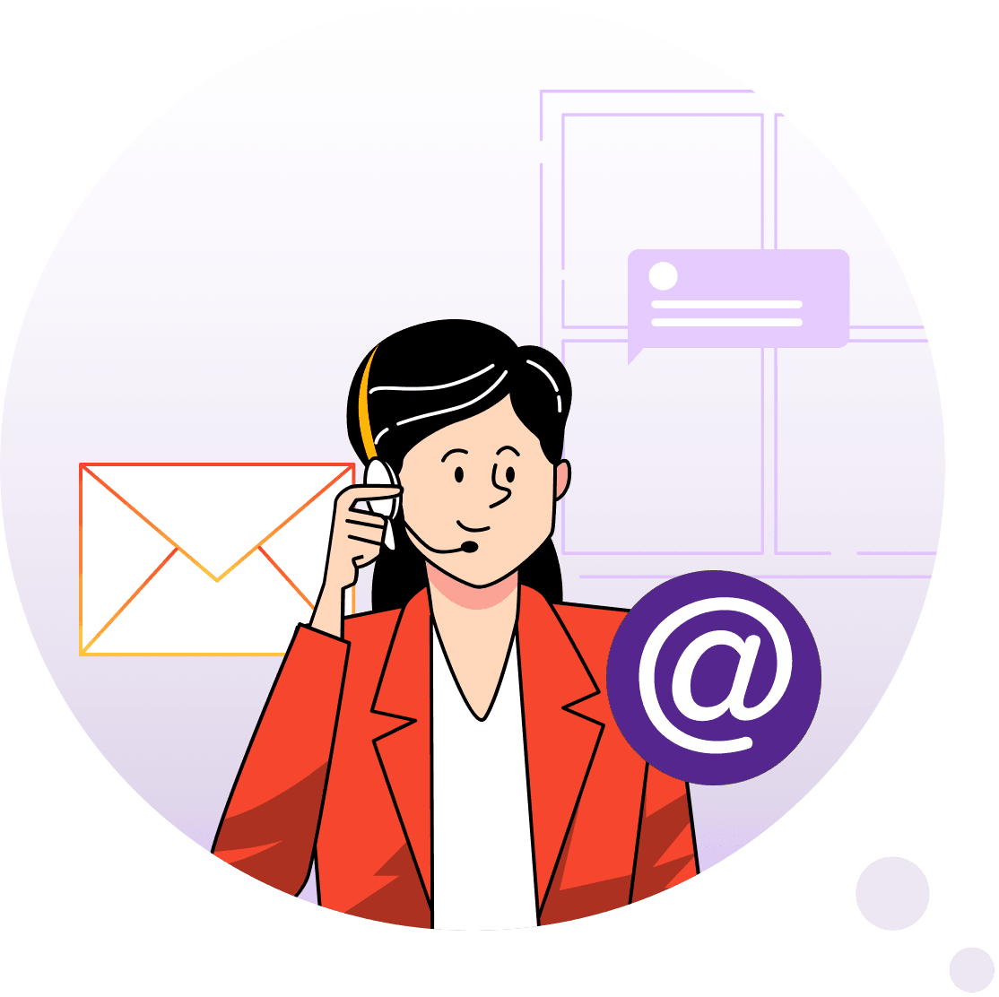 FatakPay customer support executive assisting users via call, email, and chat.