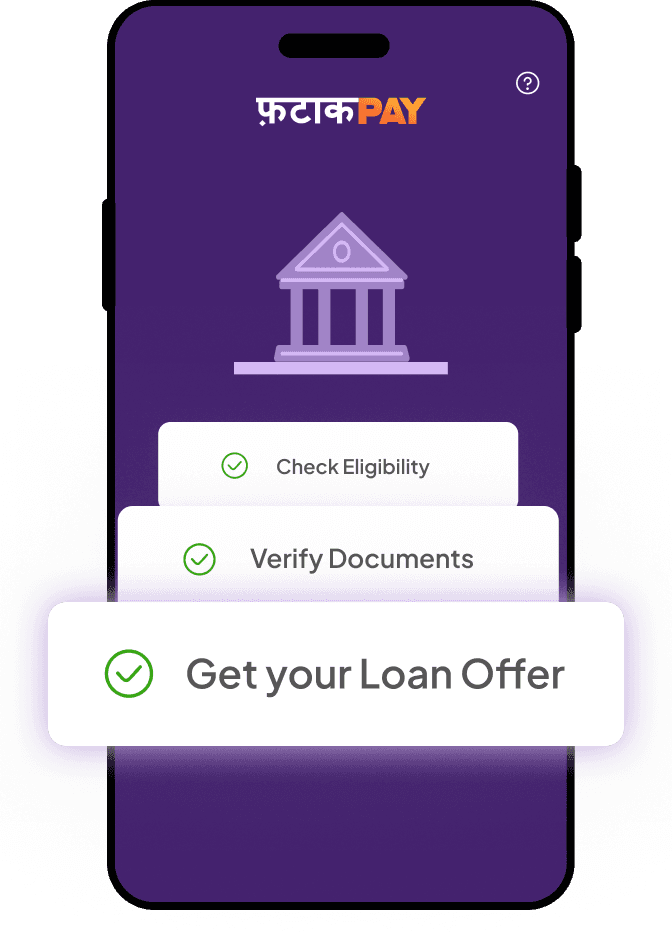Fatakpay's Personal loan journey flow on the mobile app shows eligibility, documents, and the offer.