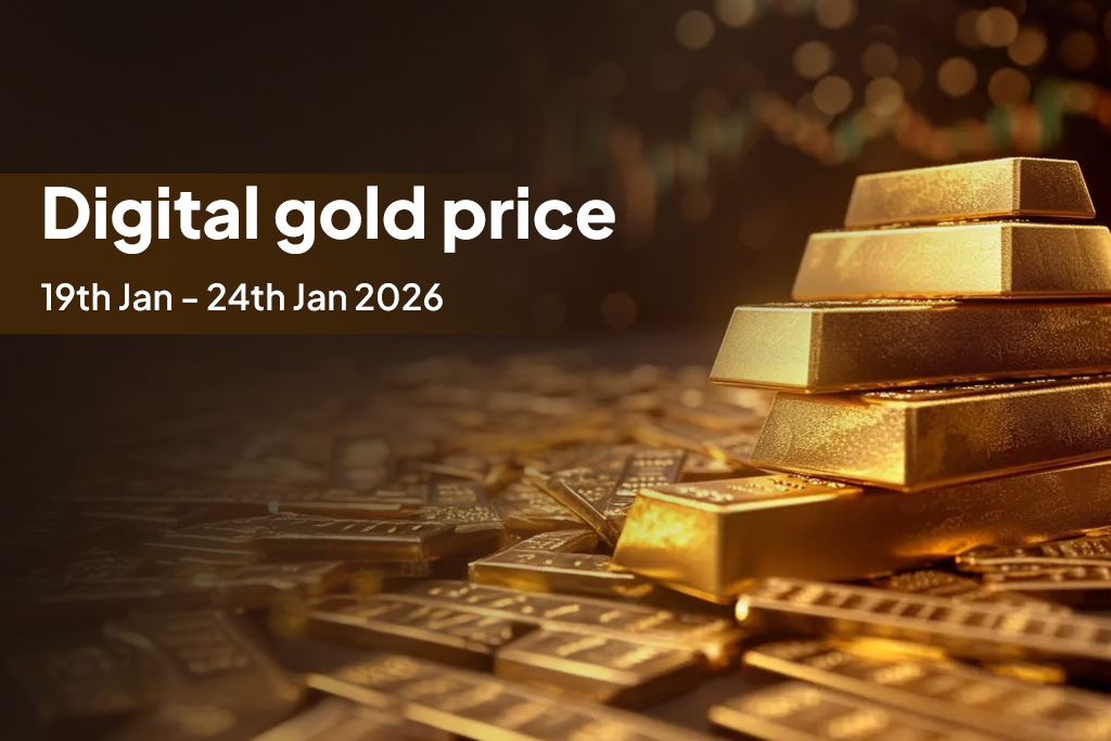 Digital Gold Price : 19th Jan - 24th Jan 2026
