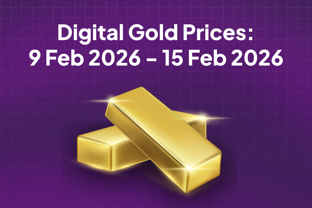 Digital Gold Prices (9th Feb - 15th Feb) 2026