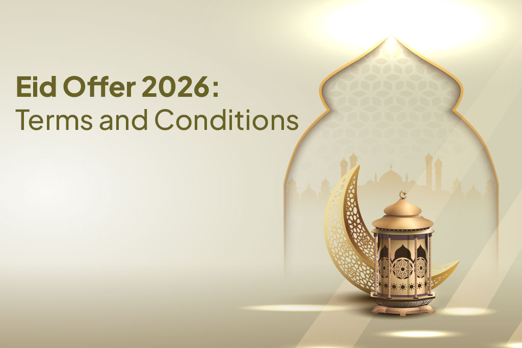Eid Offer 2026: Terms and Conditions.